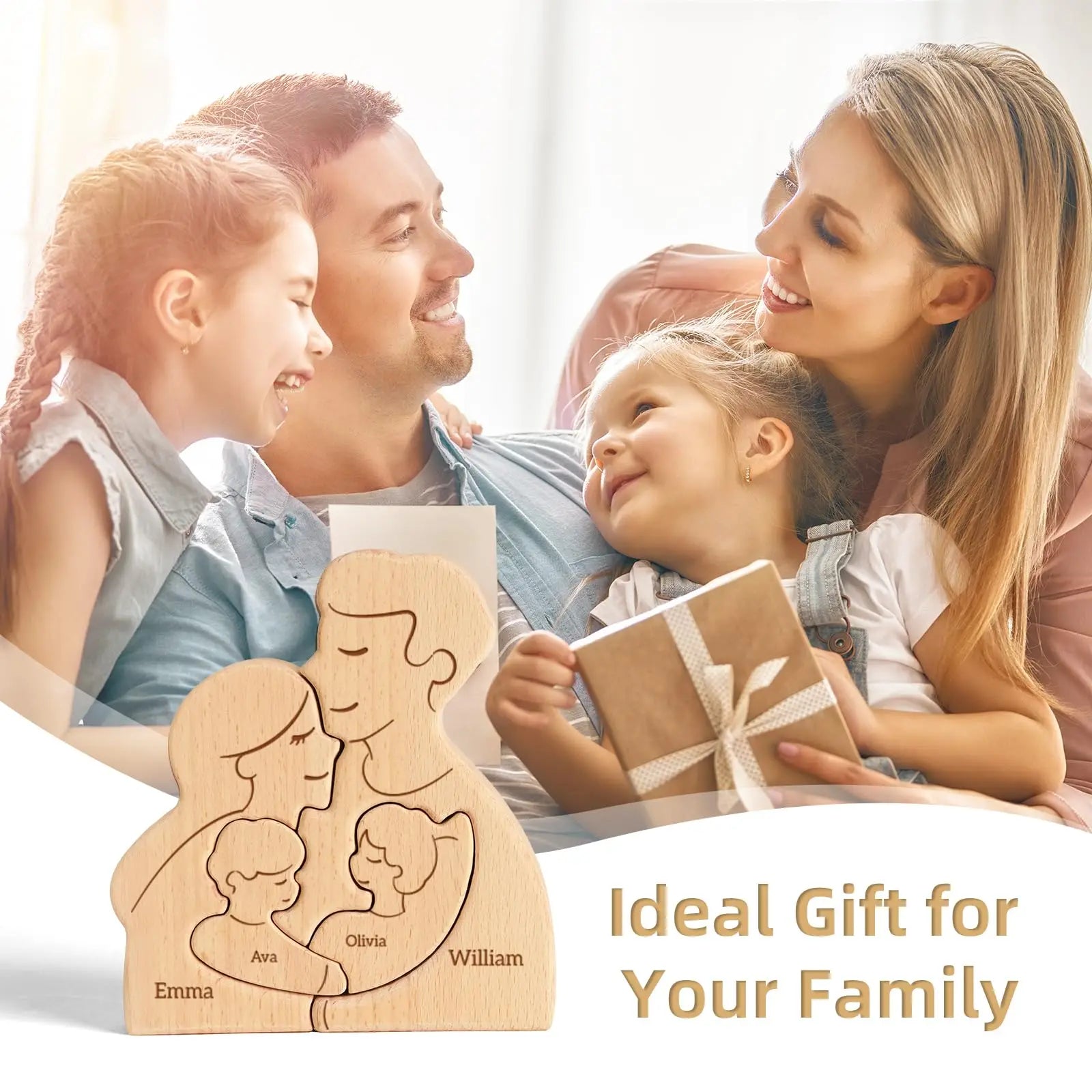 Wooden Family™ Puzzle