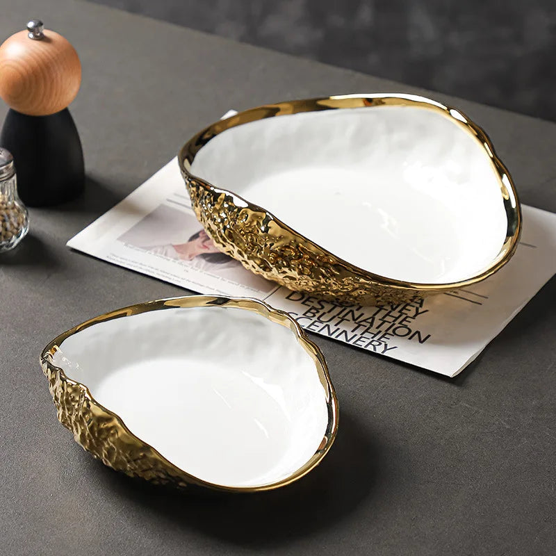 Shell Rock™ Ceramic Plate