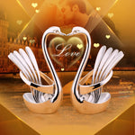 Silver Swan Tableware Holder