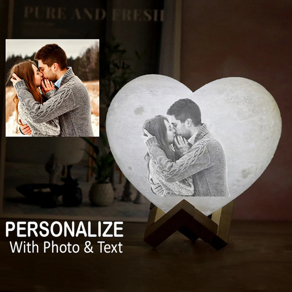 MoonGlow™ 3D Photo Lamp