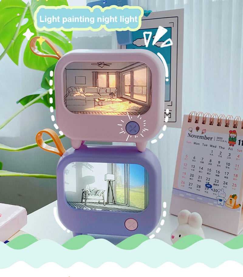 GlowArt™ LED Night Lamp