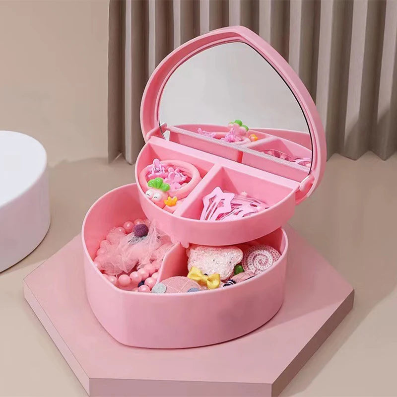 Heart Jewelry Organizer Set