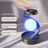 Levitating LED Spiral Lamp