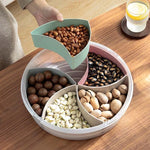 Circle Fruit & Snack Tray with Lid