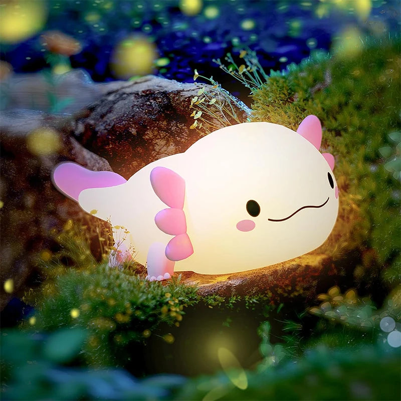 Axolotl Silicone Night Light