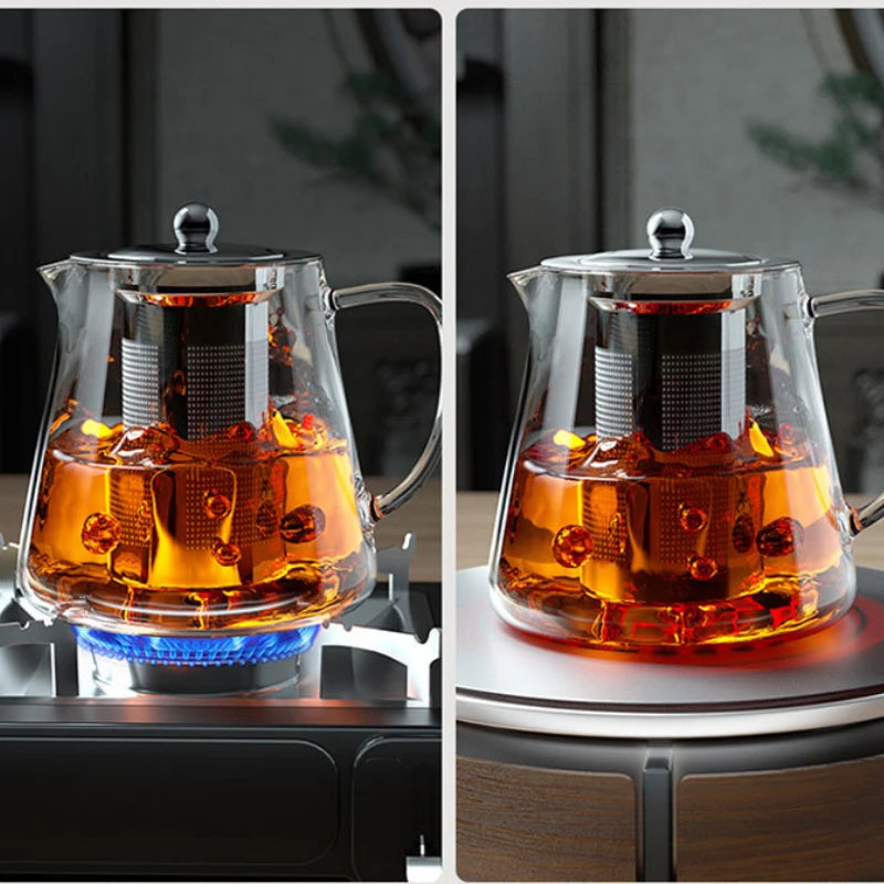 PARACITY Borosilicate Glass Teapot