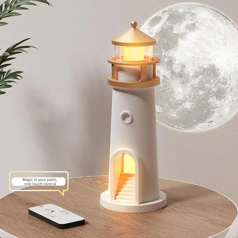 Moon Lighthouse Night Lamp