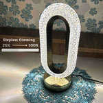 LumiOval™ Crystal Table Lamp