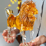 Animal Spirit Glass Decanters