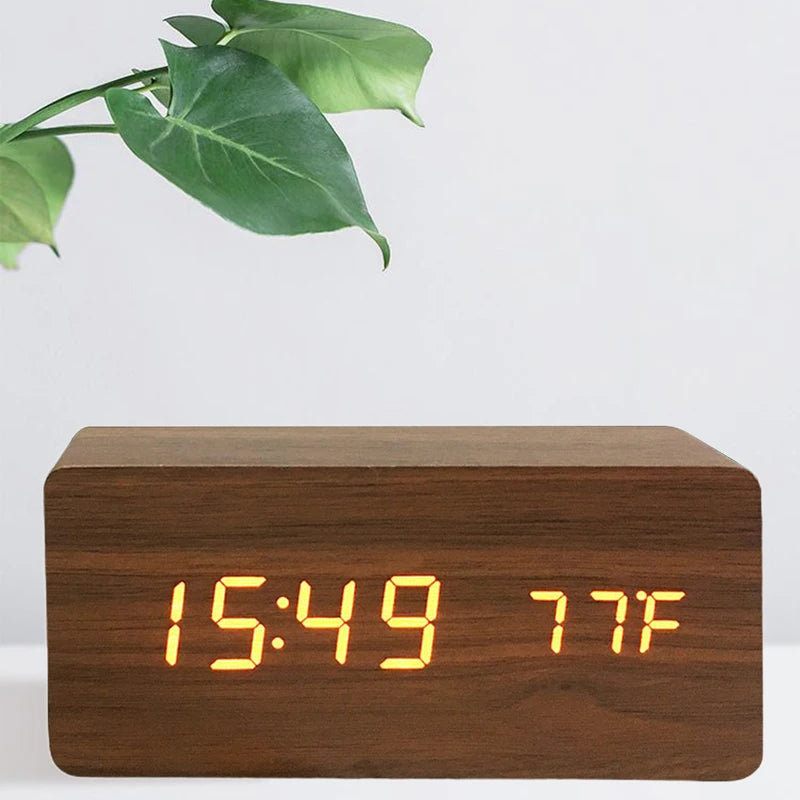WoodGlow™ Alarm Clock
