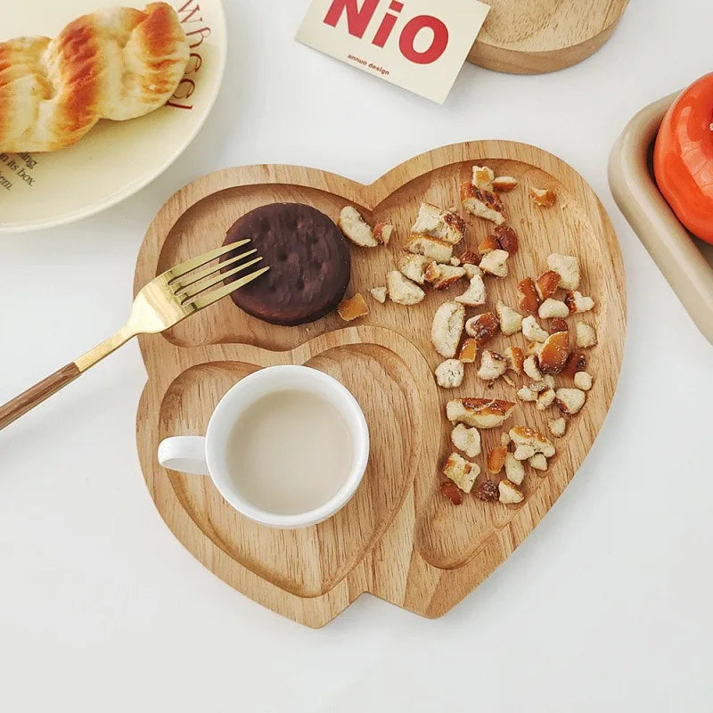 Heart Shaped Bamboo Board
