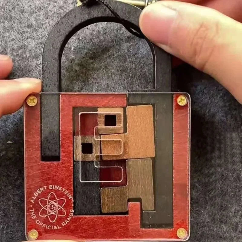 Einstein Lock Puzzle Game