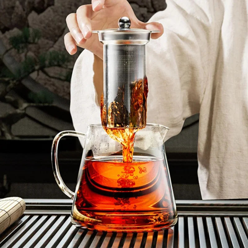 PARACITY Borosilicate Glass Teapot