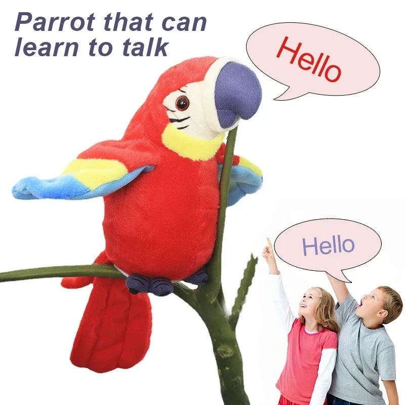 Talking Parrot Plush