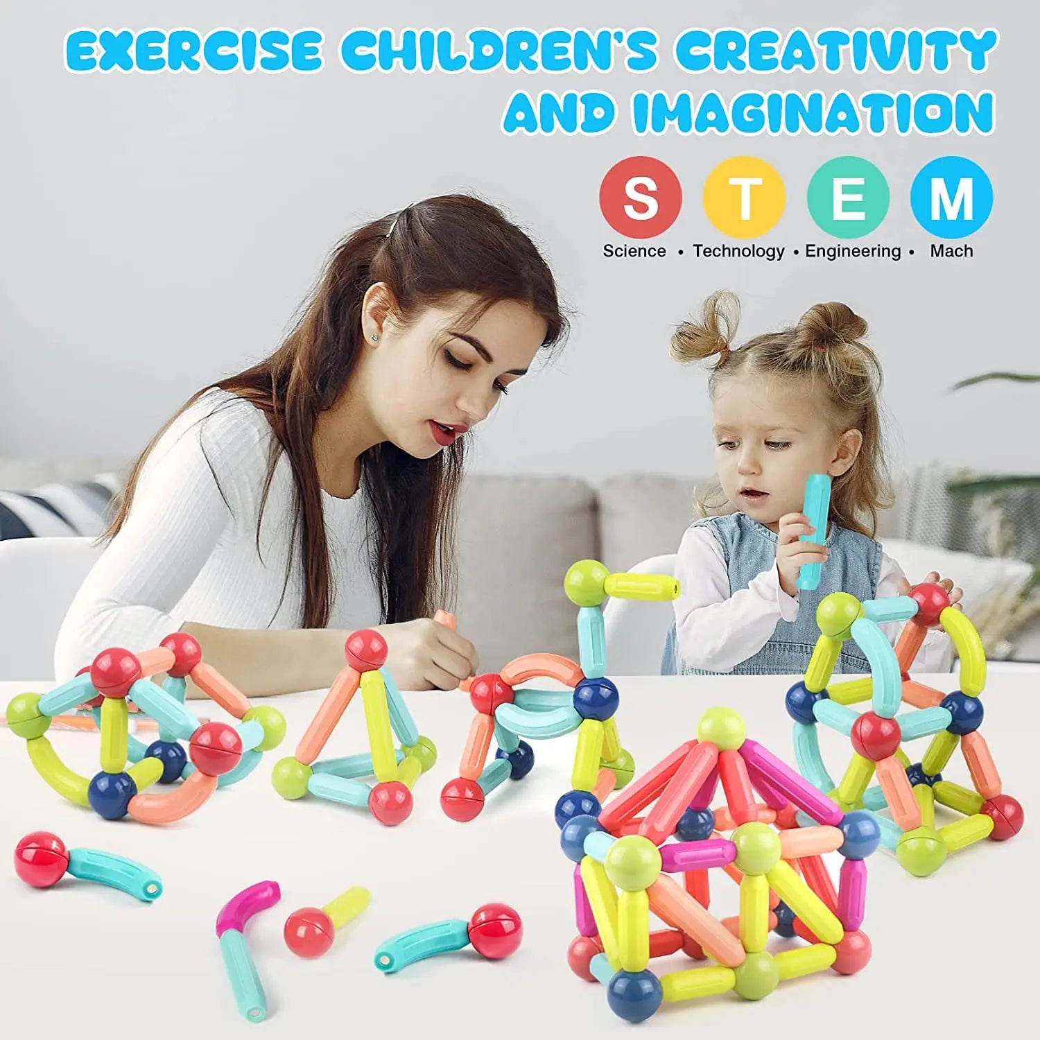 Magnetic Construction Set