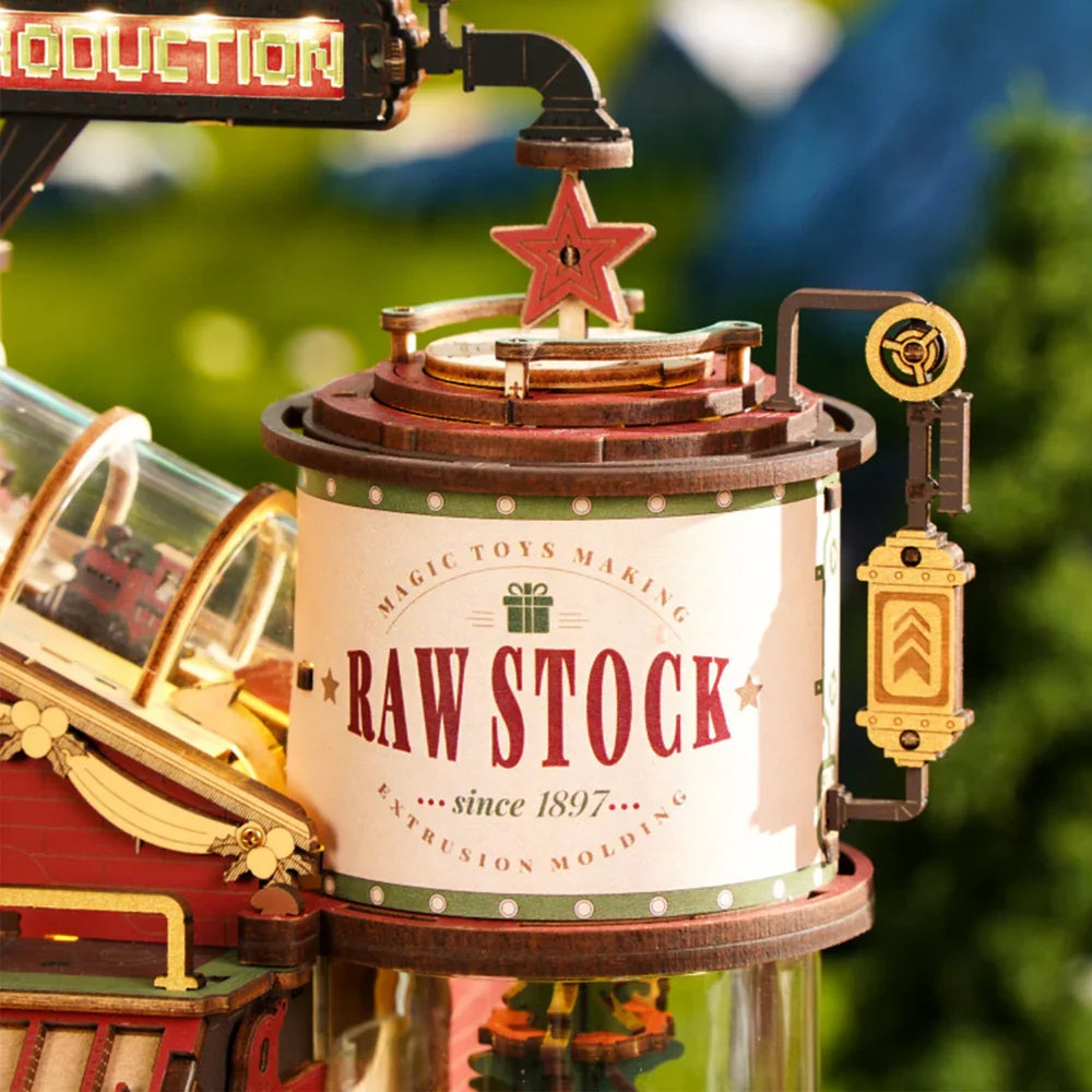 Wooden Gift Factory Puzzle