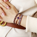 CrystalFlow™ Wrap Bracelet