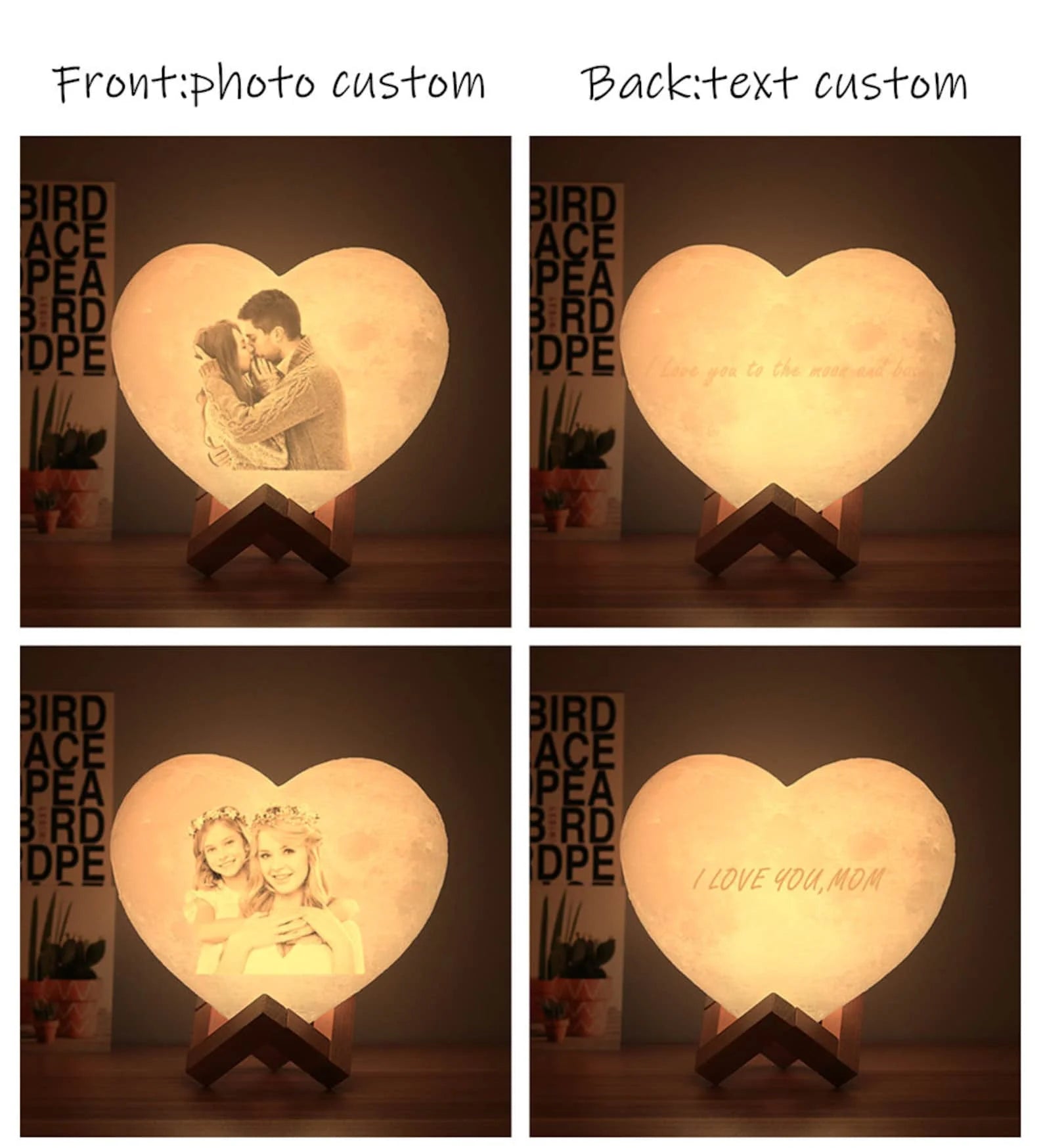 MoonGlow™ 3D Photo Lamp