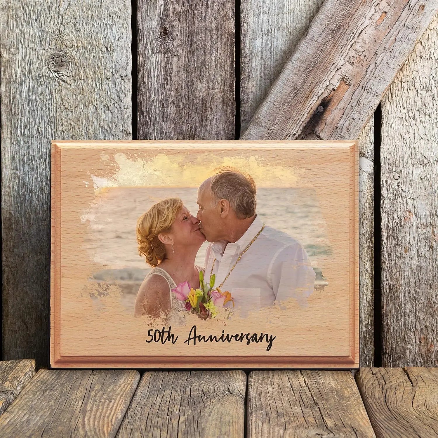 Custom™ Wooden Photo Frame