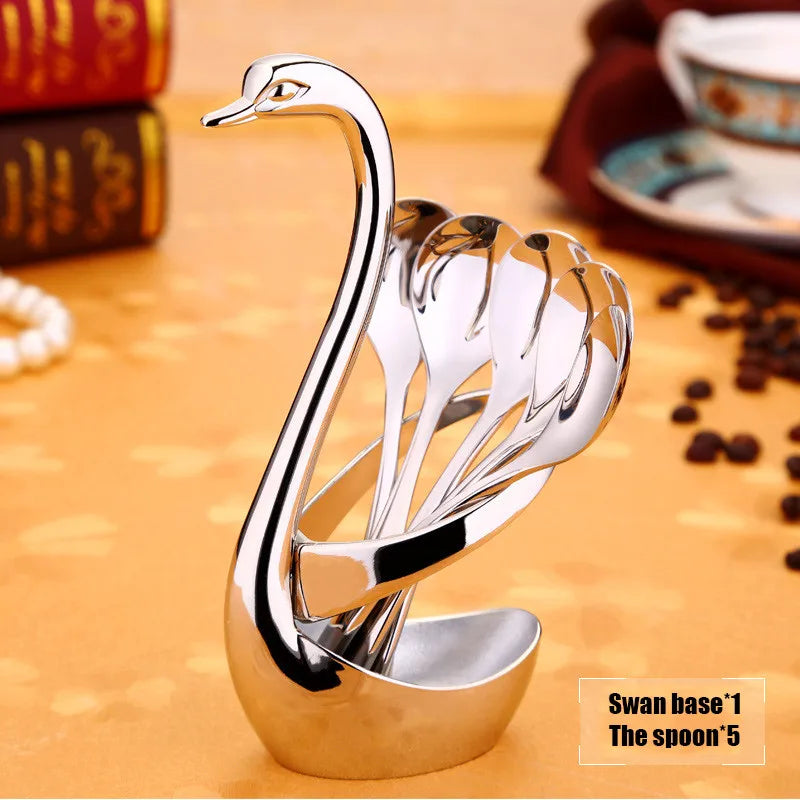 Silver Swan Tableware Holder