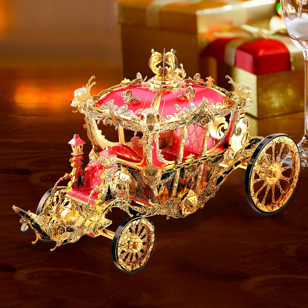 Princess Carriage Metal Puzzle