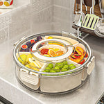 Divided Serving Tray with Lid