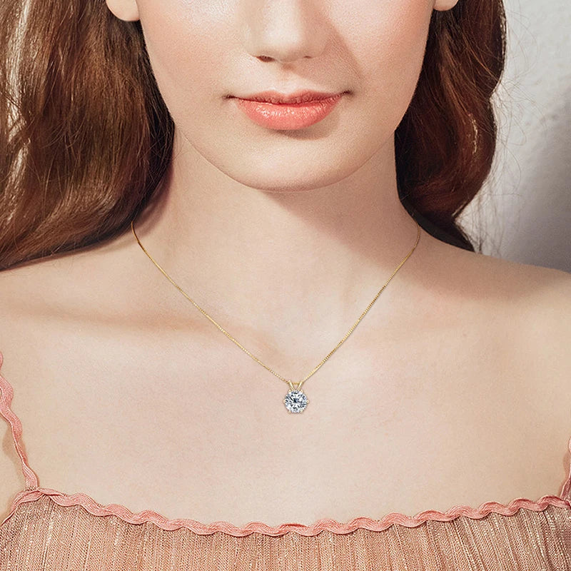 MoissaniteElegance™ Pendant Necklace