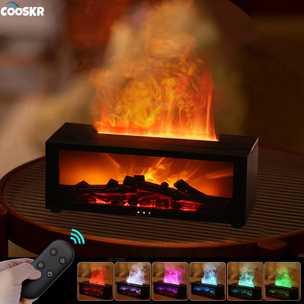 Fireplace Flame Aroma Diffuser