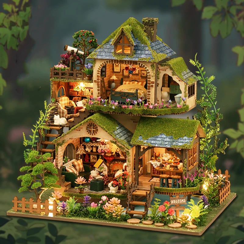 Forest Adventure Miniature House Kit