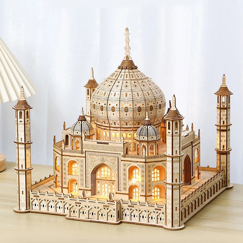 Taj Mahal Wooden Puzzle