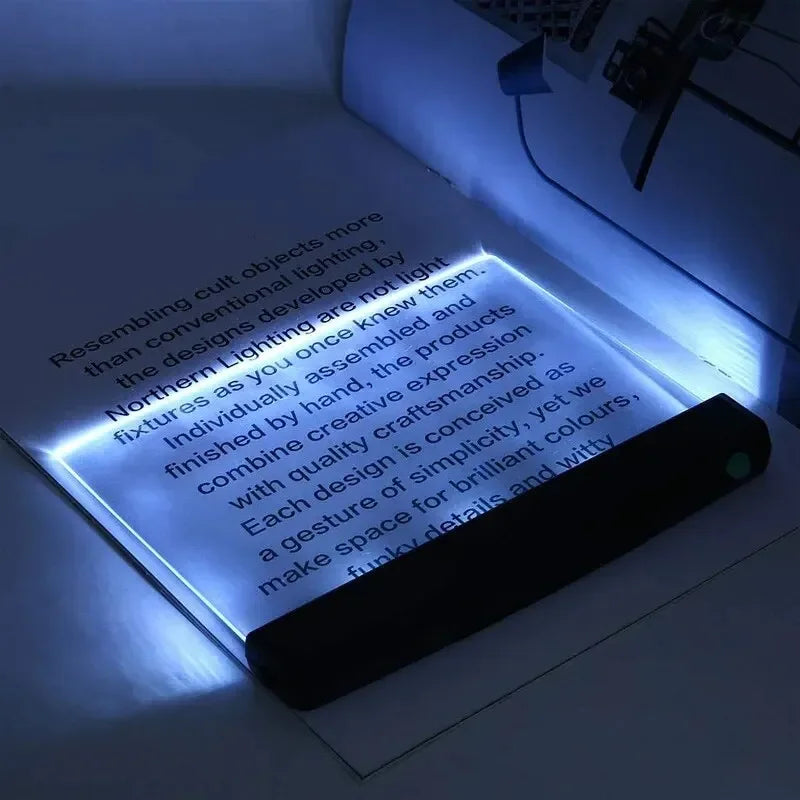 Flat Page Book Light