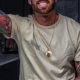 Personalized Iced Photo Pendant