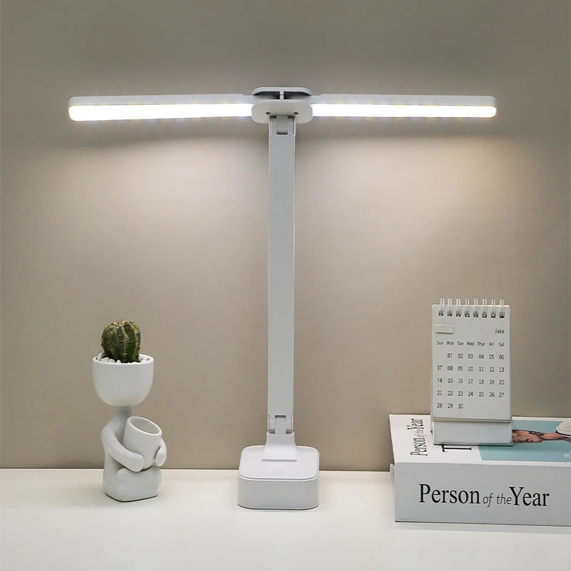 LED Double-Head Desk Lamp