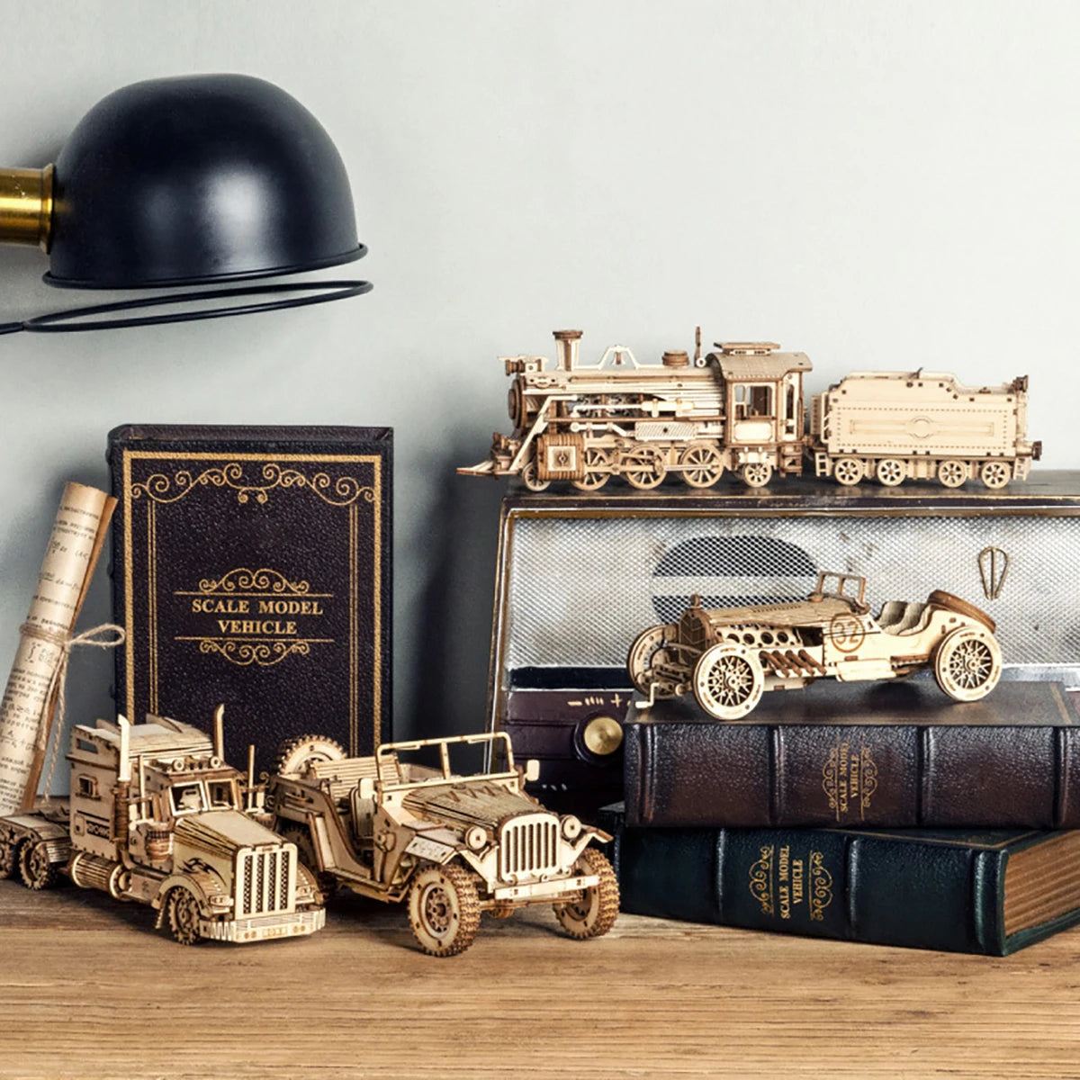 Wooden Heavy Boy Truck Model