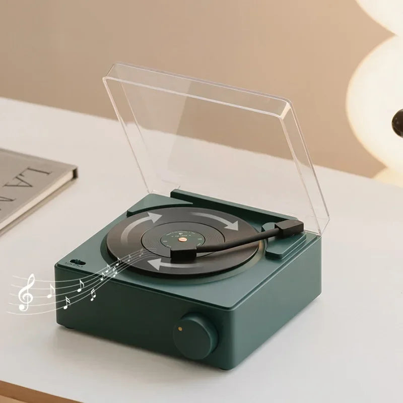 Vintage Vinyl Bluetooth Speaker