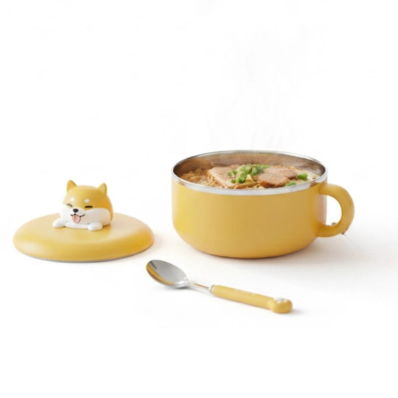 Cute Ramen Bowl with Lid