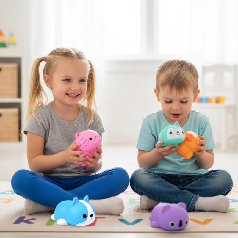 Cat Squishy Stress Set