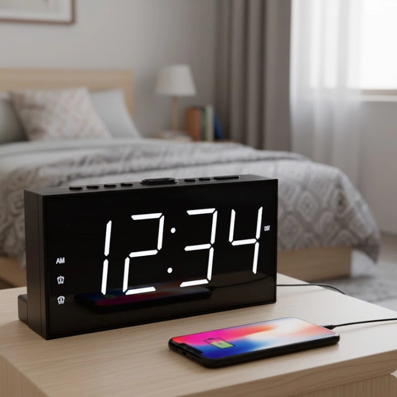 Dual Alarm Digital Clock