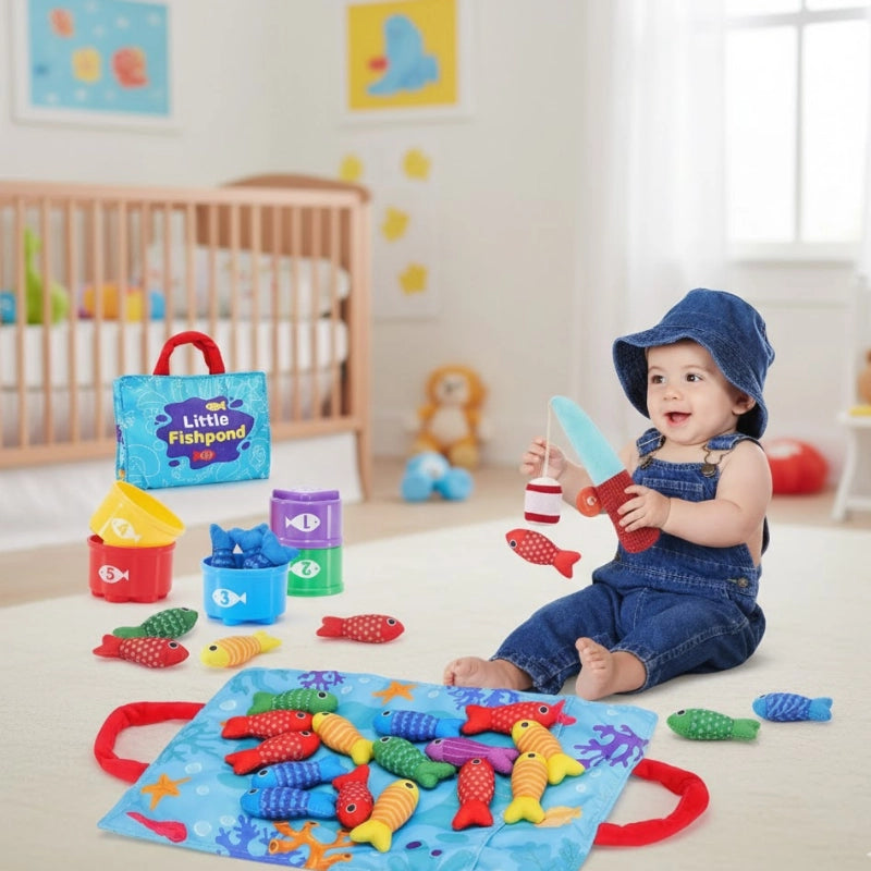 Montessori Fishing Play Set
