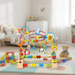 Wooden Bead Maze Set