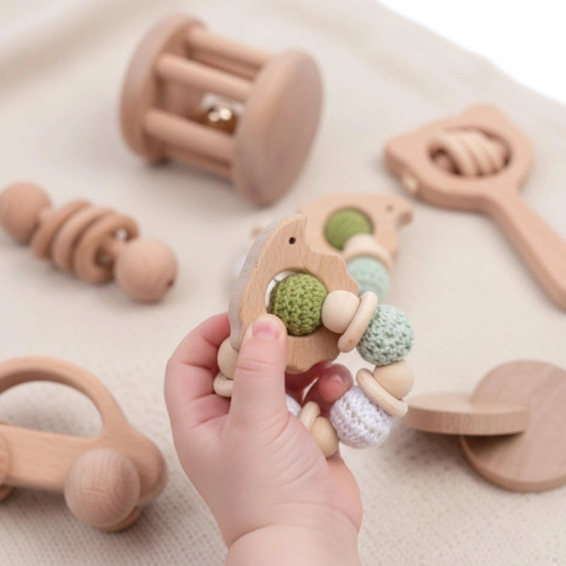 Wooden Baby Toy Set