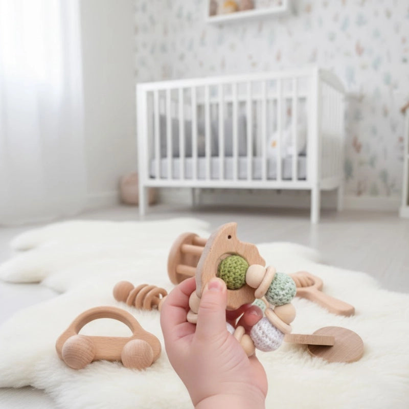 Wooden Baby Toy Set