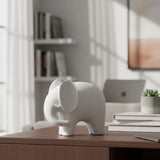 Minimalist Ceramic Elephant Decor