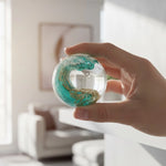 Ocean Wave Crystal Sphere