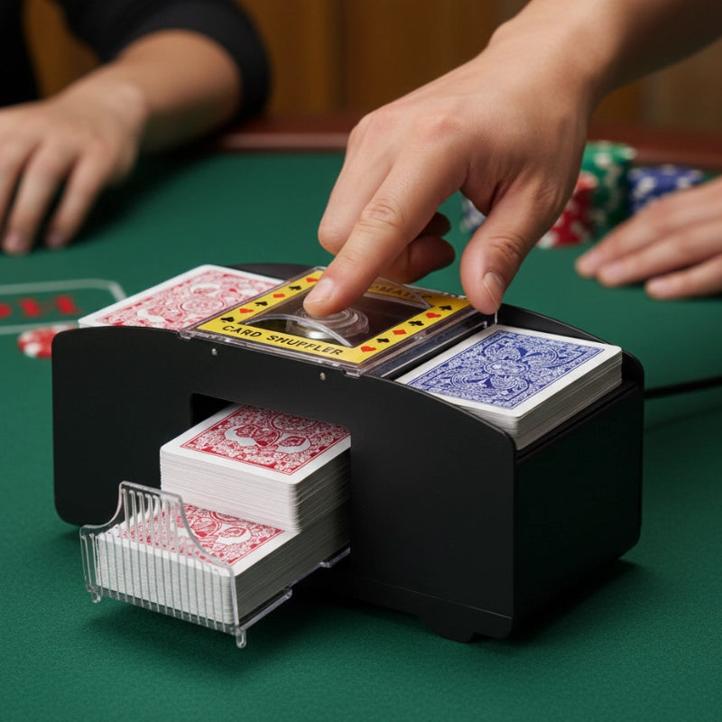 Automatic & Manual Card Shuffler Set