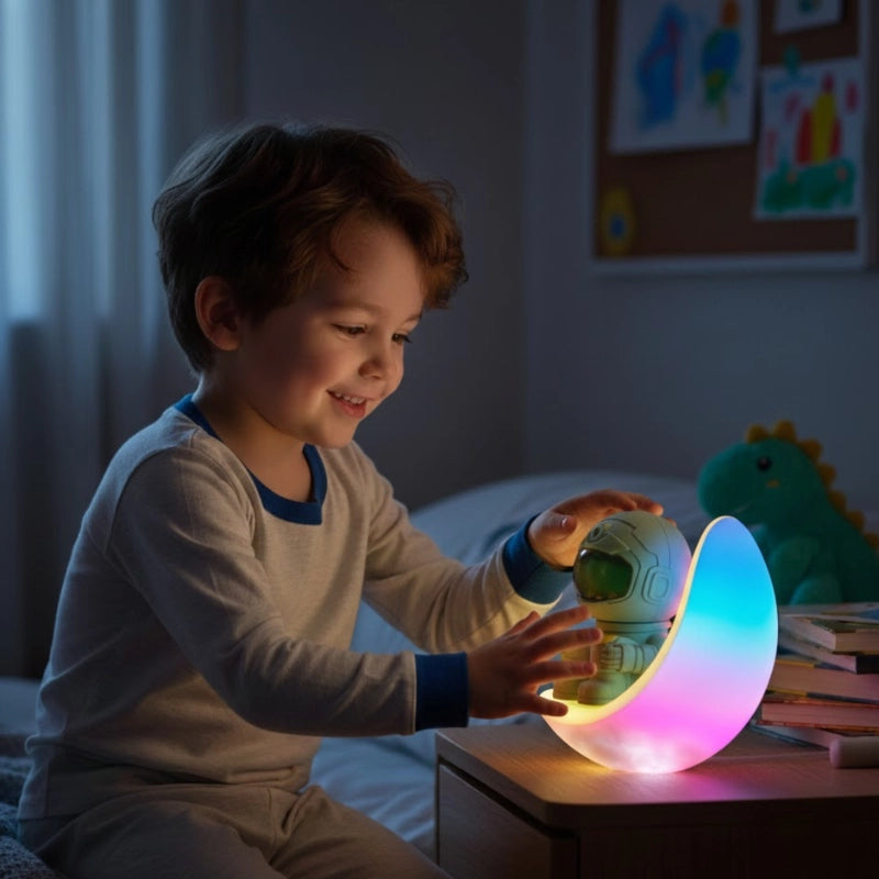 Galaxy Astronaut Night Light