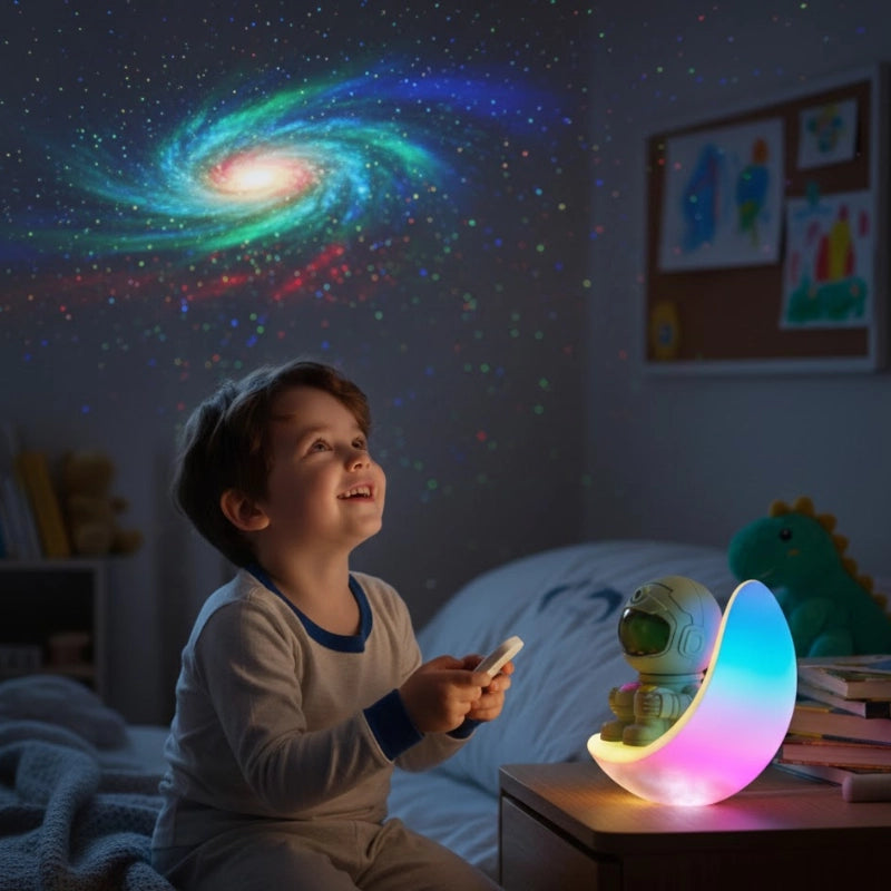 Galaxy Astronaut Night Light