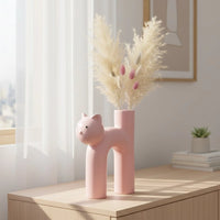 Ceramic Cat Vase Collection