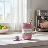 Knitting Yarn Design Mugs