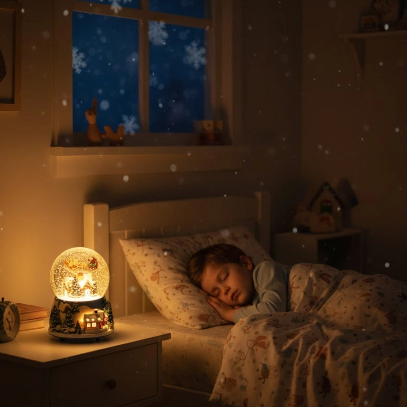 Musical Christmas Snow Globe